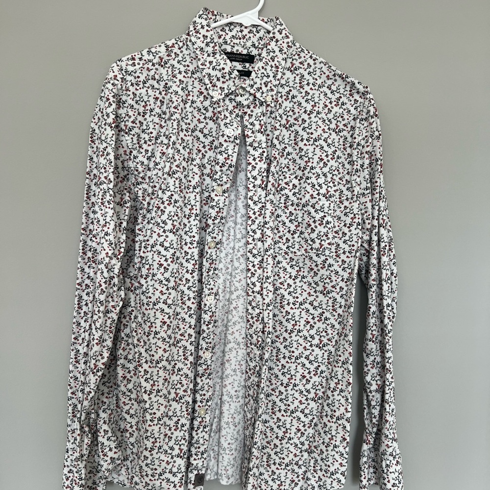 Floral Button-Up Shirt